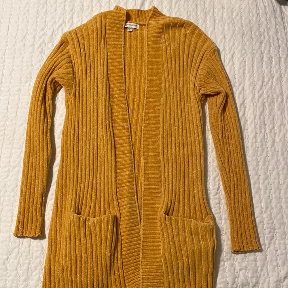 Womens Extra Long Cardigan